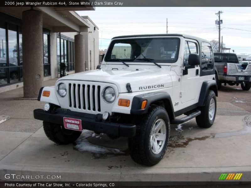 Stone White / Dark Slate Gray 2006 Jeep Wrangler Rubicon 4x4