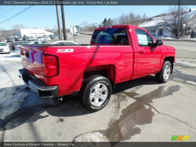 Victory Red / Jet Black 2015 Chevrolet Silverado 1500 LT Z71 Double Cab 4x4