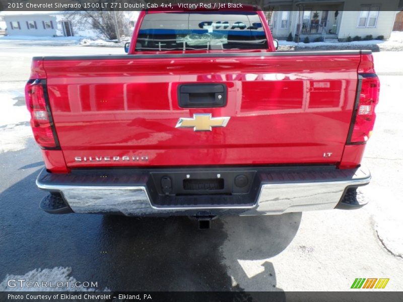 Victory Red / Jet Black 2015 Chevrolet Silverado 1500 LT Z71 Double Cab 4x4