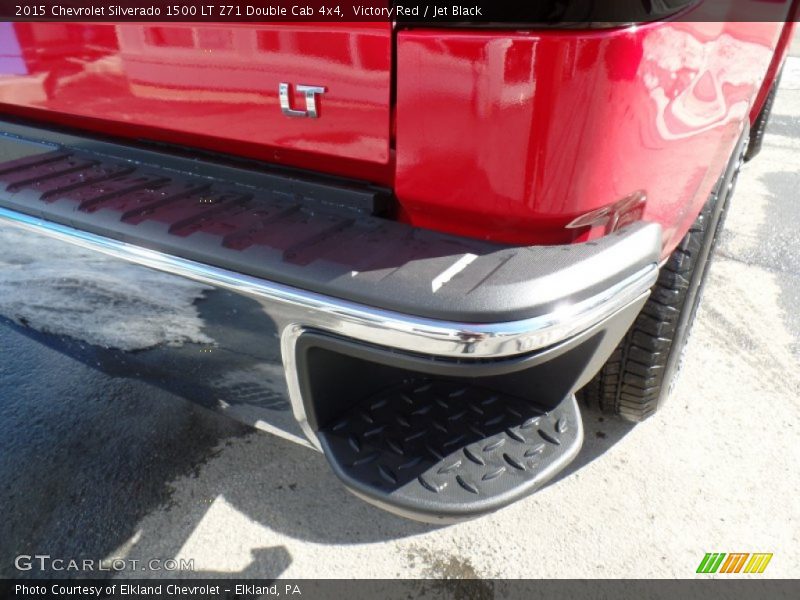 Victory Red / Jet Black 2015 Chevrolet Silverado 1500 LT Z71 Double Cab 4x4