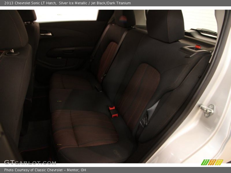 Rear Seat of 2013 Sonic LT Hatch