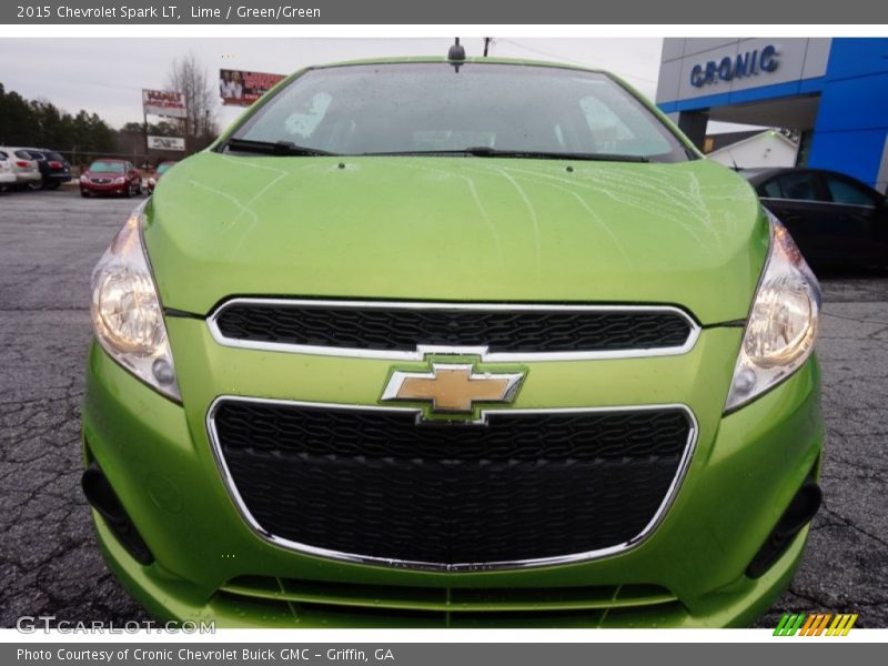 Lime / Green/Green 2015 Chevrolet Spark LT