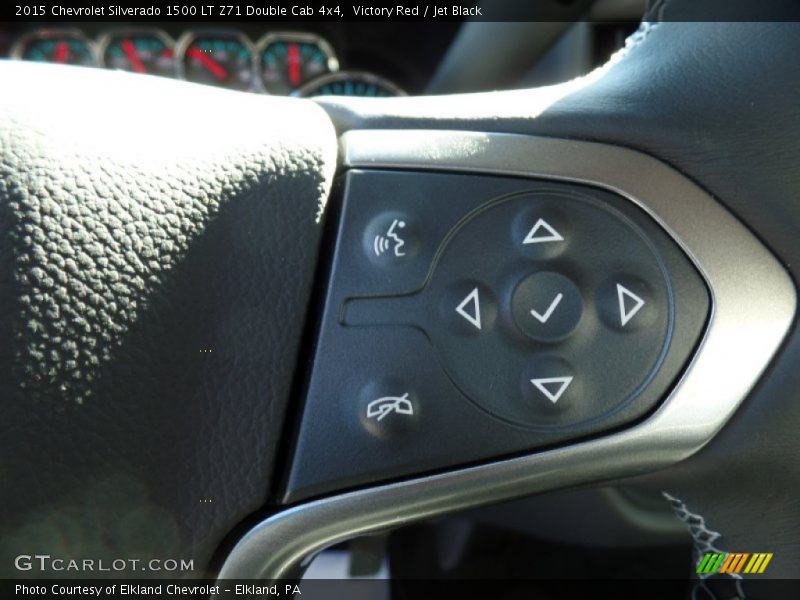 Victory Red / Jet Black 2015 Chevrolet Silverado 1500 LT Z71 Double Cab 4x4