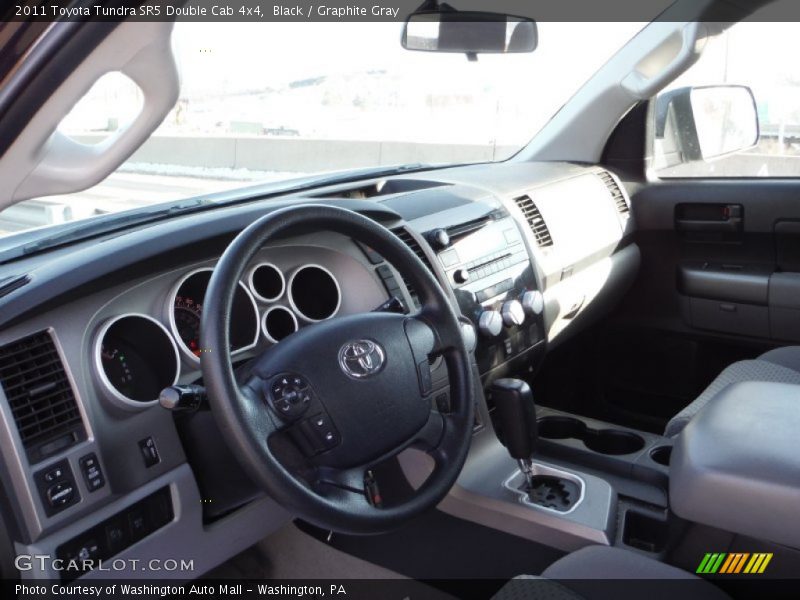 Black / Graphite Gray 2011 Toyota Tundra SR5 Double Cab 4x4