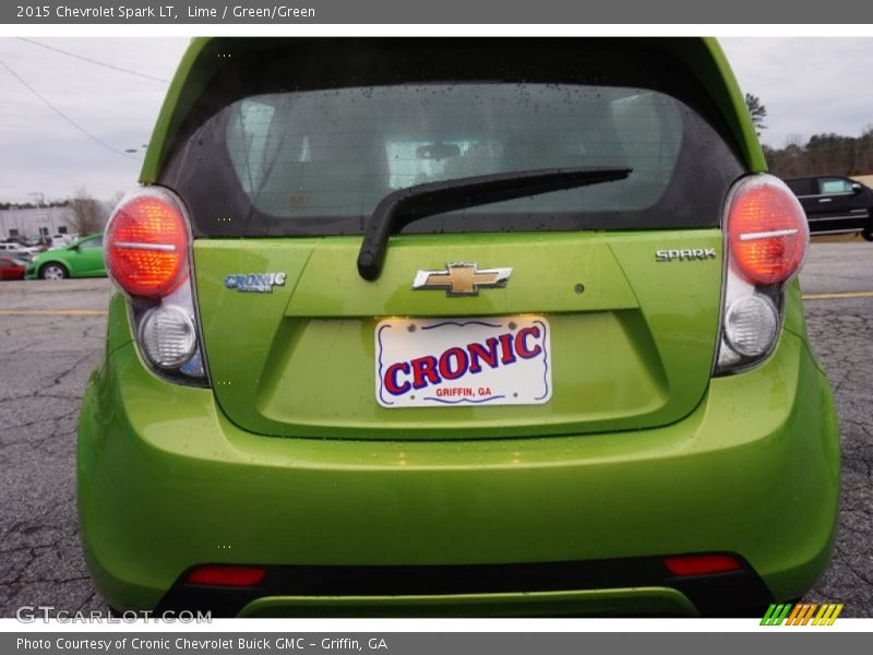 Lime / Green/Green 2015 Chevrolet Spark LT
