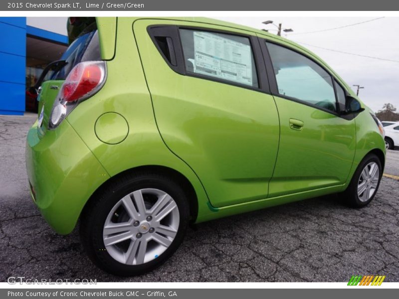 Lime / Green/Green 2015 Chevrolet Spark LT