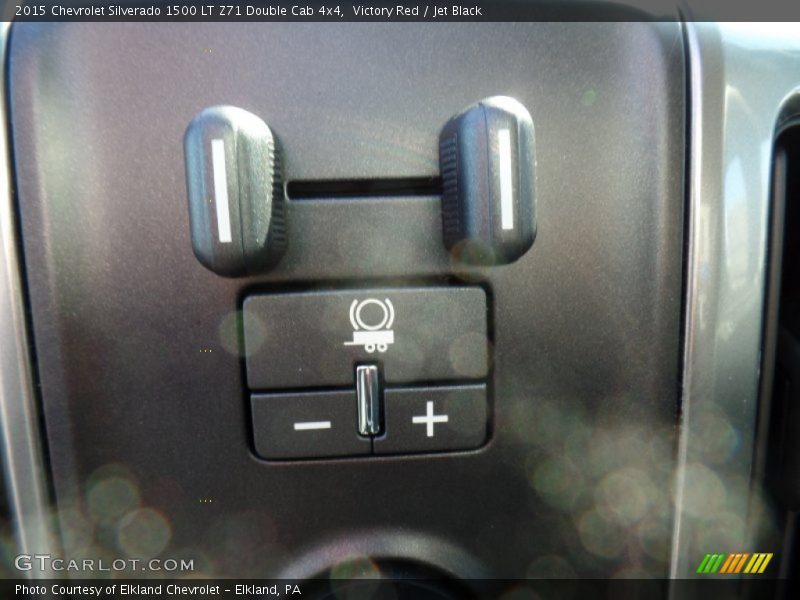Victory Red / Jet Black 2015 Chevrolet Silverado 1500 LT Z71 Double Cab 4x4