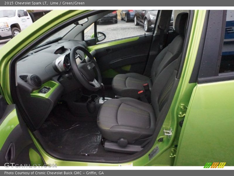Lime / Green/Green 2015 Chevrolet Spark LT