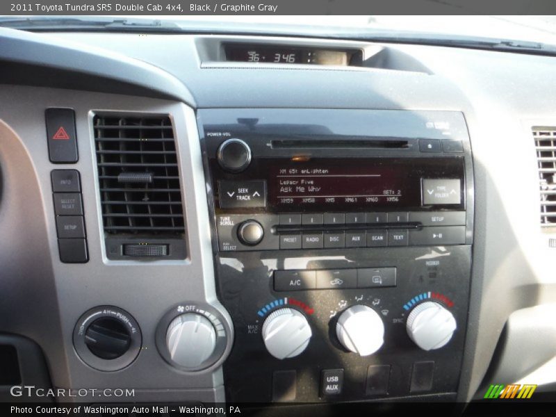 Black / Graphite Gray 2011 Toyota Tundra SR5 Double Cab 4x4