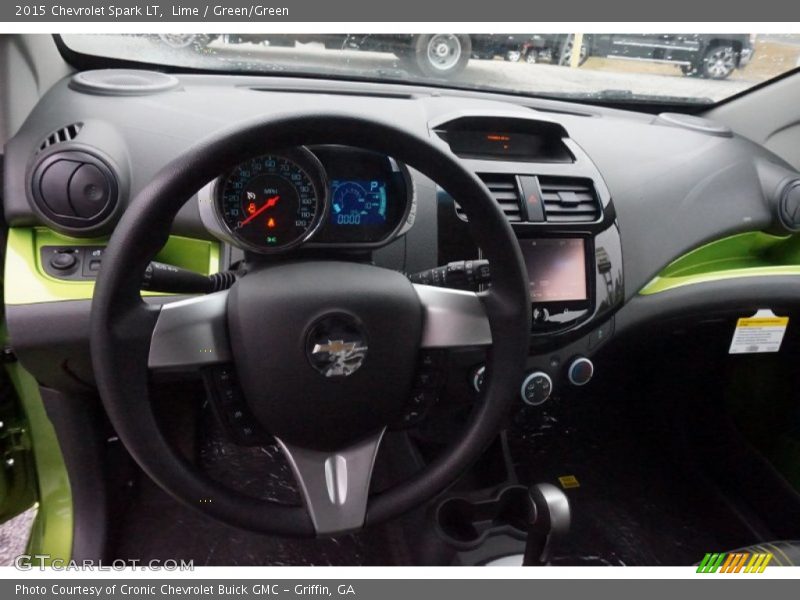 Lime / Green/Green 2015 Chevrolet Spark LT