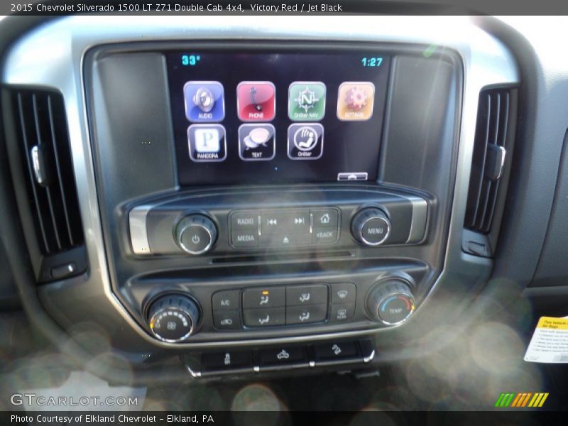 Victory Red / Jet Black 2015 Chevrolet Silverado 1500 LT Z71 Double Cab 4x4