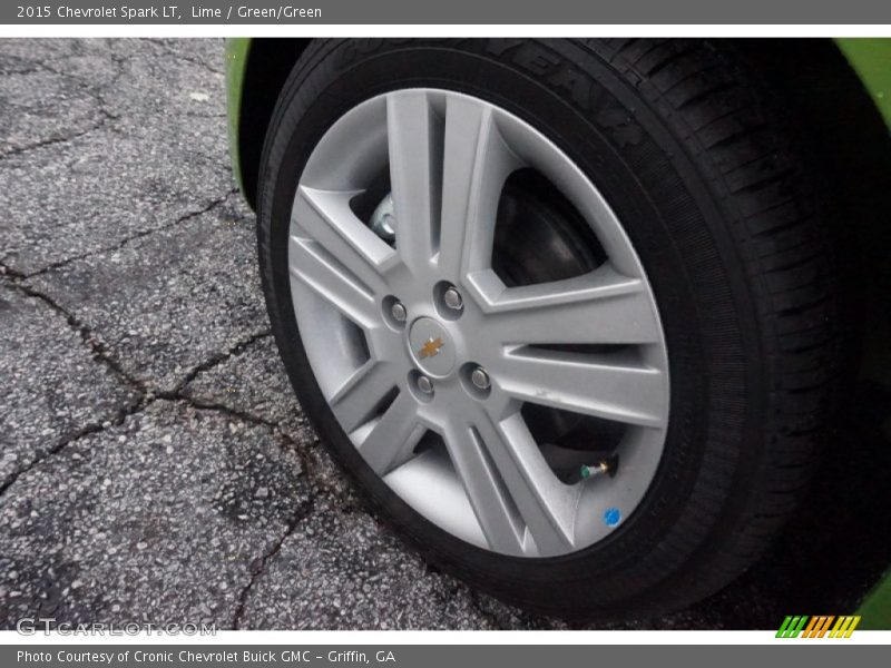 Lime / Green/Green 2015 Chevrolet Spark LT
