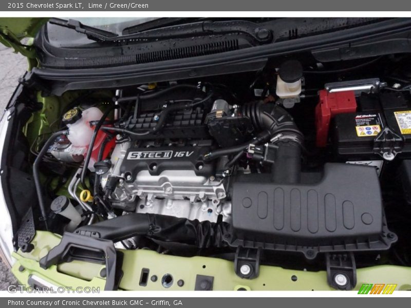 Lime / Green/Green 2015 Chevrolet Spark LT