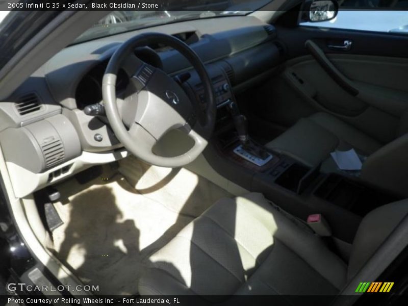 Black Obsidian / Stone 2005 Infiniti G 35 x Sedan