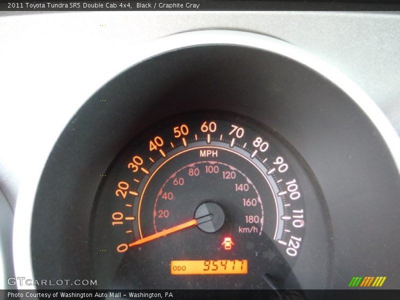 Black / Graphite Gray 2011 Toyota Tundra SR5 Double Cab 4x4