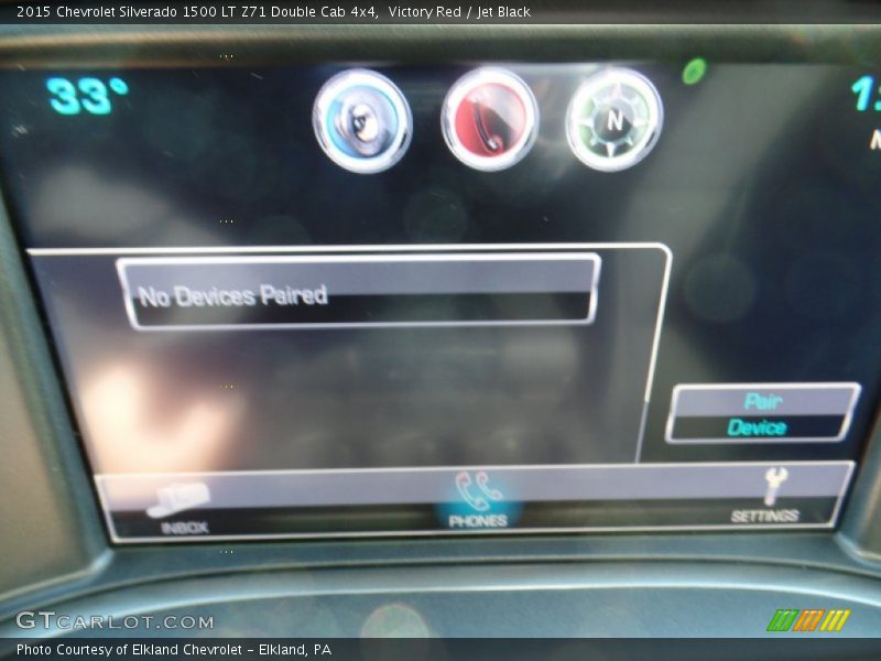 Victory Red / Jet Black 2015 Chevrolet Silverado 1500 LT Z71 Double Cab 4x4