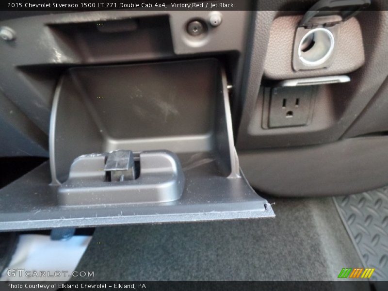 Victory Red / Jet Black 2015 Chevrolet Silverado 1500 LT Z71 Double Cab 4x4
