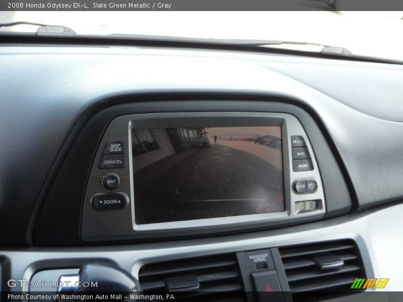 Slate Green Metallic / Gray 2008 Honda Odyssey EX-L