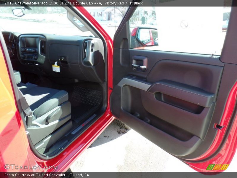 Victory Red / Jet Black 2015 Chevrolet Silverado 1500 LT Z71 Double Cab 4x4