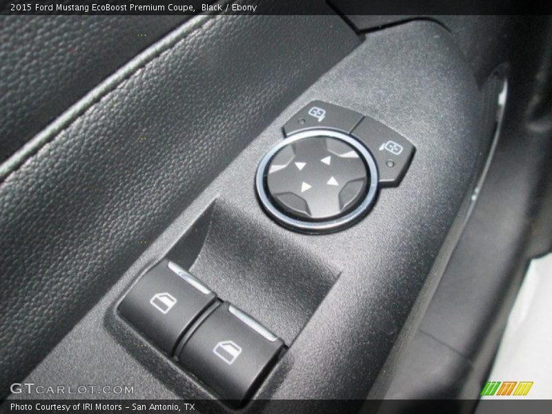 Black / Ebony 2015 Ford Mustang EcoBoost Premium Coupe