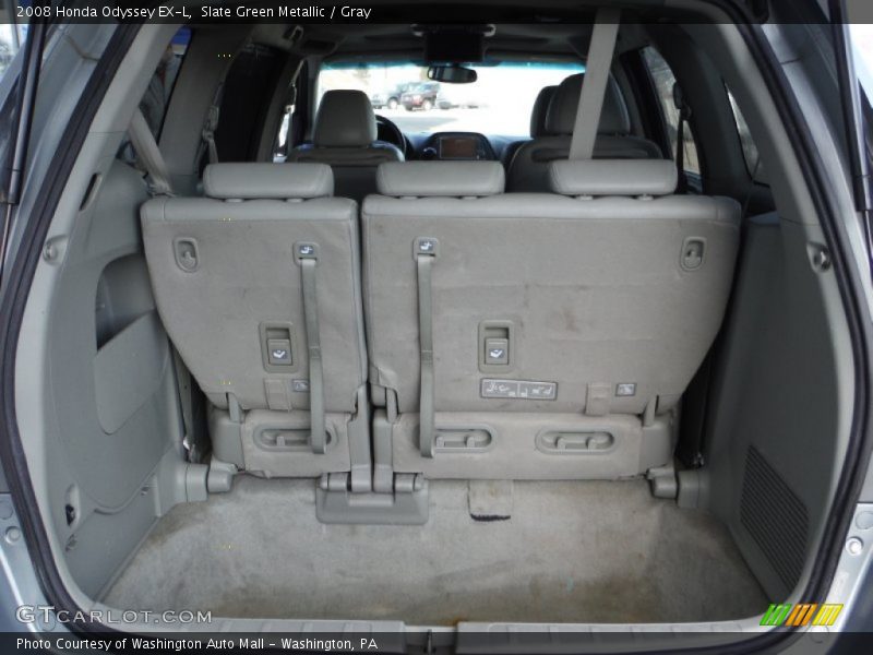 Slate Green Metallic / Gray 2008 Honda Odyssey EX-L