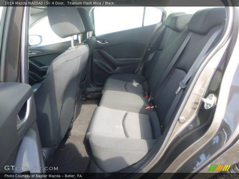 Titanium Flash Mica / Black 2014 Mazda MAZDA3 i SV 4 Door
