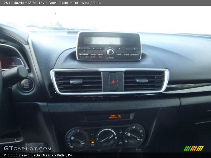 Titanium Flash Mica / Black 2014 Mazda MAZDA3 i SV 4 Door