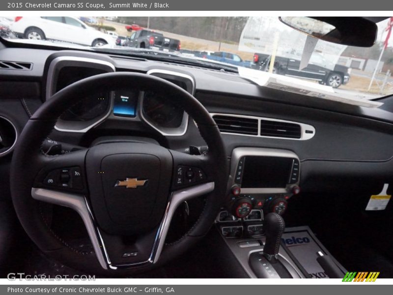 Summit White / Black 2015 Chevrolet Camaro SS Coupe