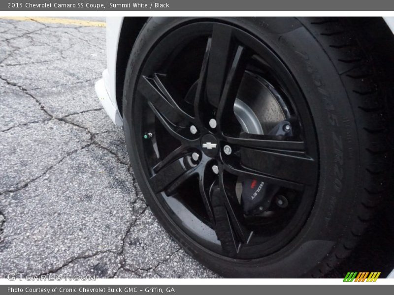 Summit White / Black 2015 Chevrolet Camaro SS Coupe
