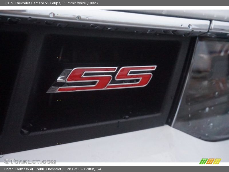 Summit White / Black 2015 Chevrolet Camaro SS Coupe