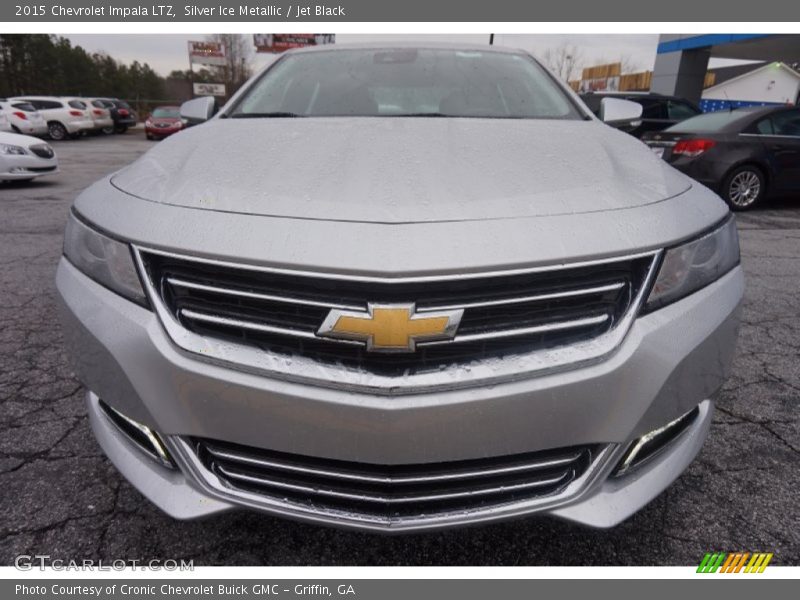 Silver Ice Metallic / Jet Black 2015 Chevrolet Impala LTZ