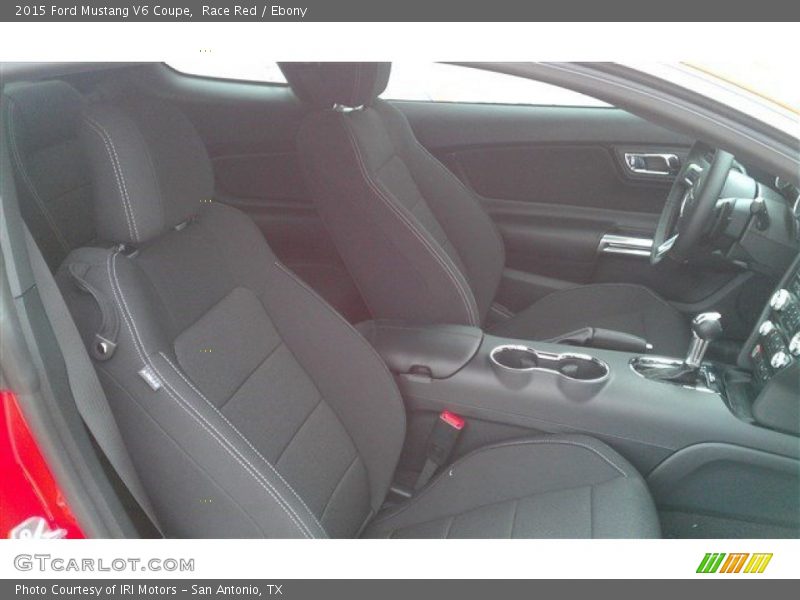 Race Red / Ebony 2015 Ford Mustang V6 Coupe