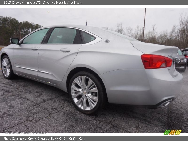 Silver Ice Metallic / Jet Black 2015 Chevrolet Impala LTZ