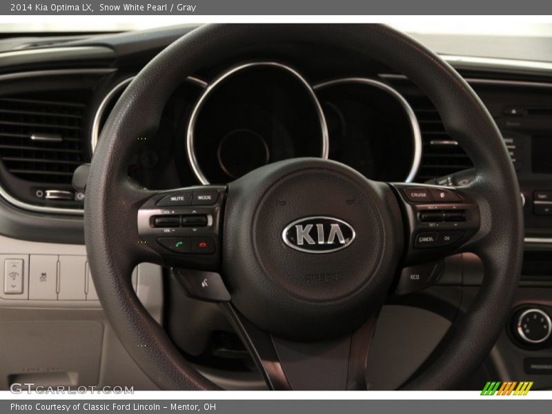  2014 Optima LX Steering Wheel