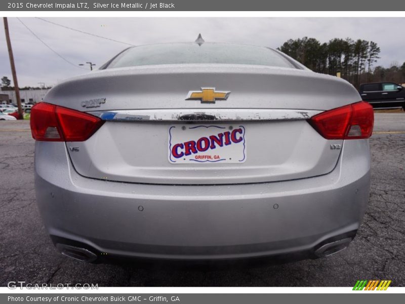 Silver Ice Metallic / Jet Black 2015 Chevrolet Impala LTZ