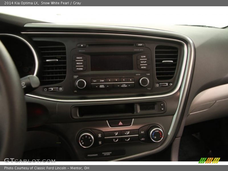 Controls of 2014 Optima LX