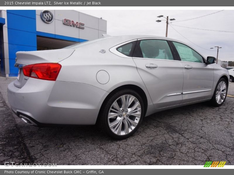 Silver Ice Metallic / Jet Black 2015 Chevrolet Impala LTZ