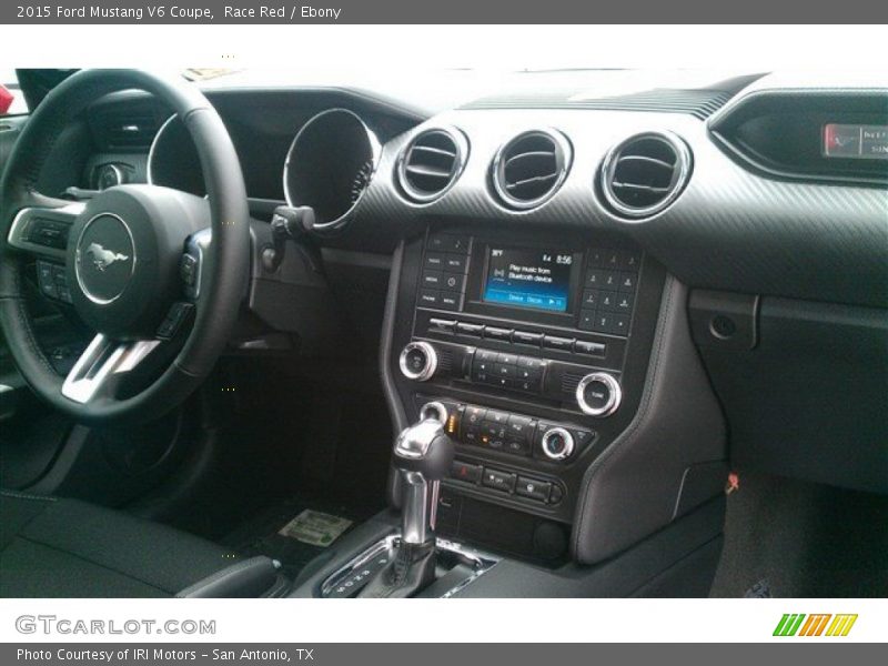 Race Red / Ebony 2015 Ford Mustang V6 Coupe