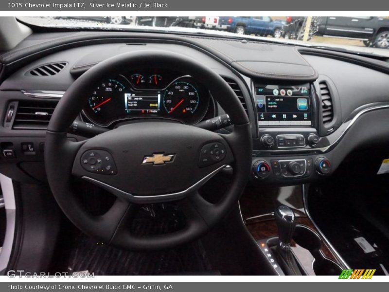 Silver Ice Metallic / Jet Black 2015 Chevrolet Impala LTZ