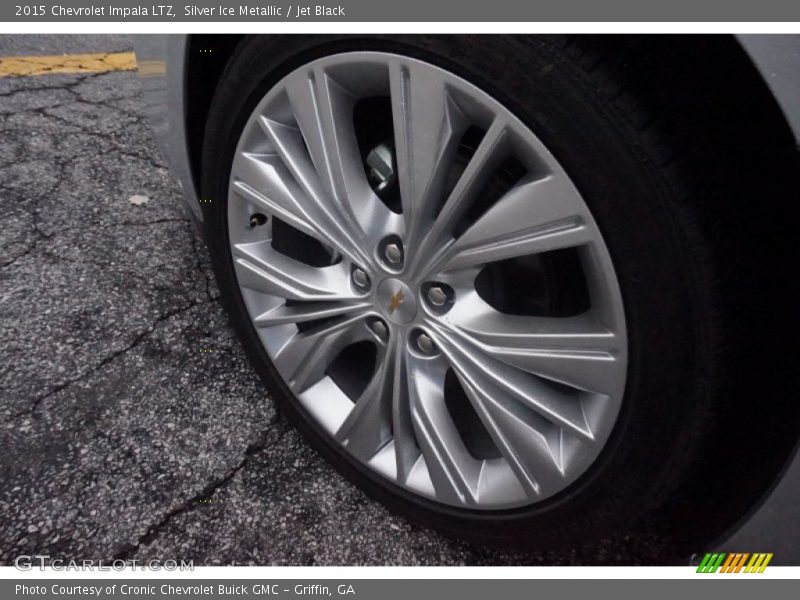 Silver Ice Metallic / Jet Black 2015 Chevrolet Impala LTZ