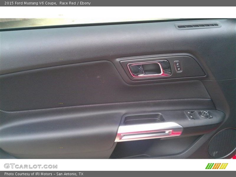 Race Red / Ebony 2015 Ford Mustang V6 Coupe