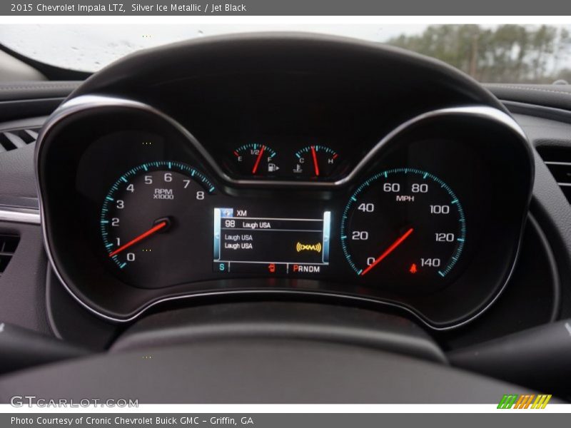 Silver Ice Metallic / Jet Black 2015 Chevrolet Impala LTZ