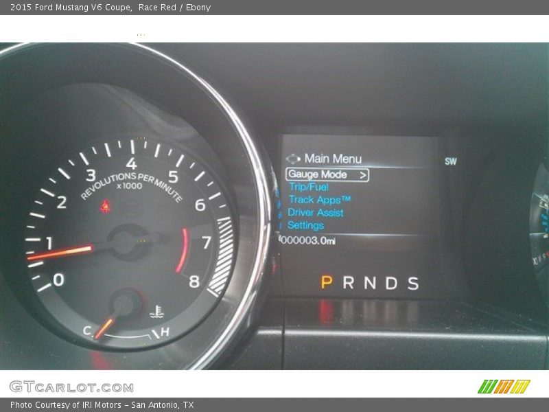 Race Red / Ebony 2015 Ford Mustang V6 Coupe