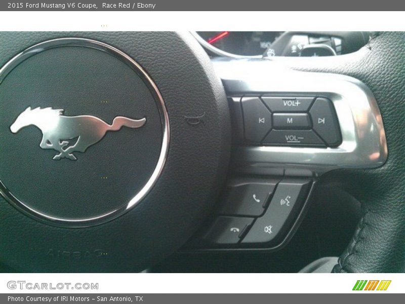 Race Red / Ebony 2015 Ford Mustang V6 Coupe