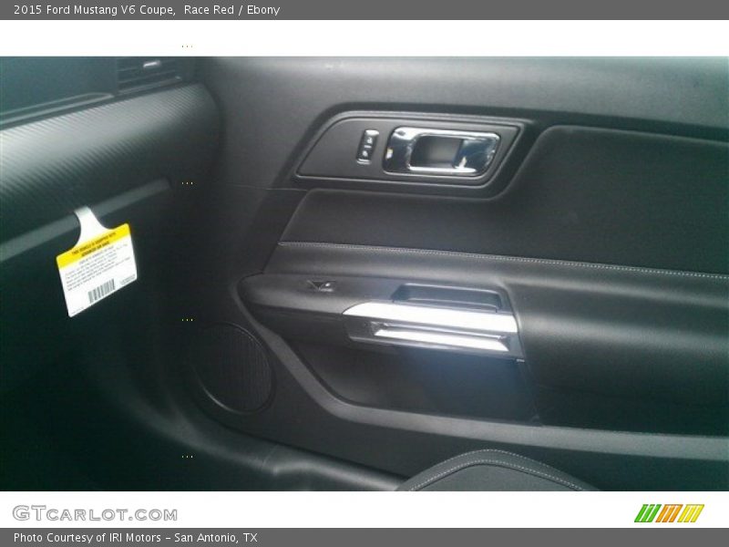 Race Red / Ebony 2015 Ford Mustang V6 Coupe