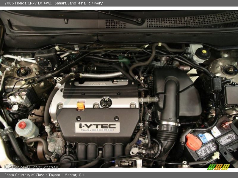  2006 CR-V LX 4WD Engine - 2.4 Liter DOHC 16-Valve i-VTEC 4 Cylinder