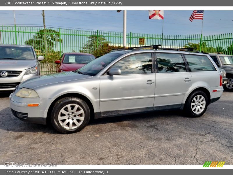 Silverstone Grey Metallic / Grey 2003 Volkswagen Passat GLS Wagon