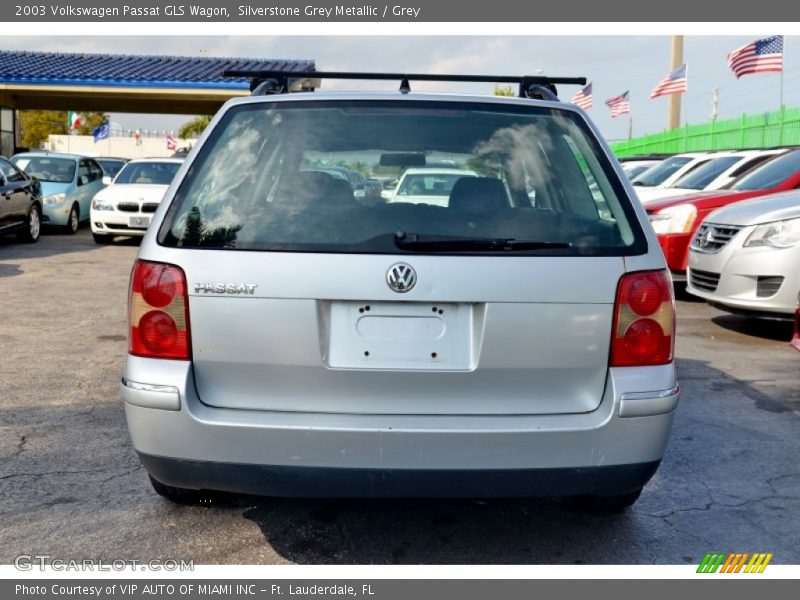 Silverstone Grey Metallic / Grey 2003 Volkswagen Passat GLS Wagon