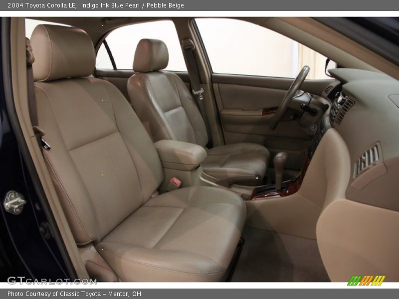 Front Seat of 2004 Corolla LE