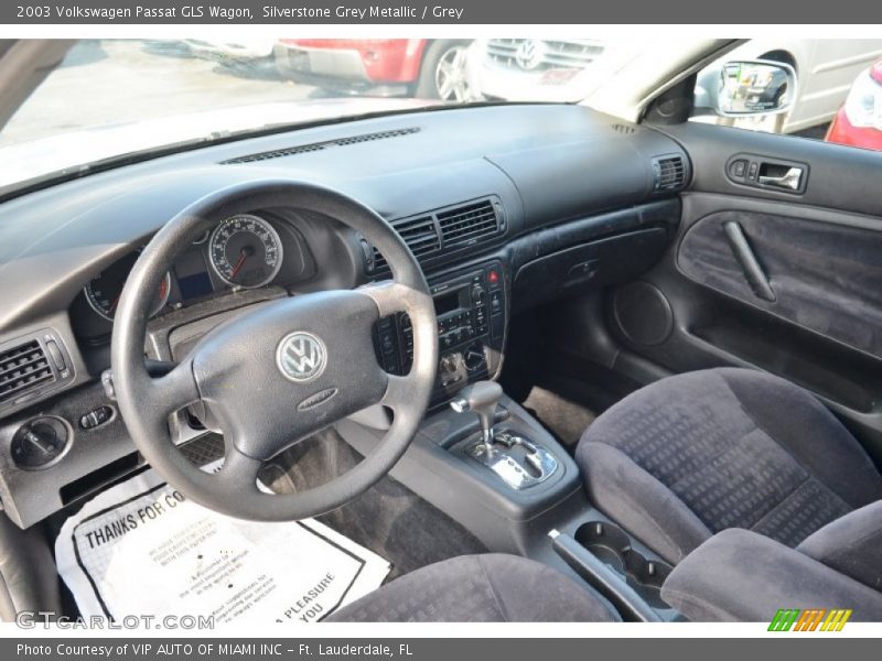 Silverstone Grey Metallic / Grey 2003 Volkswagen Passat GLS Wagon